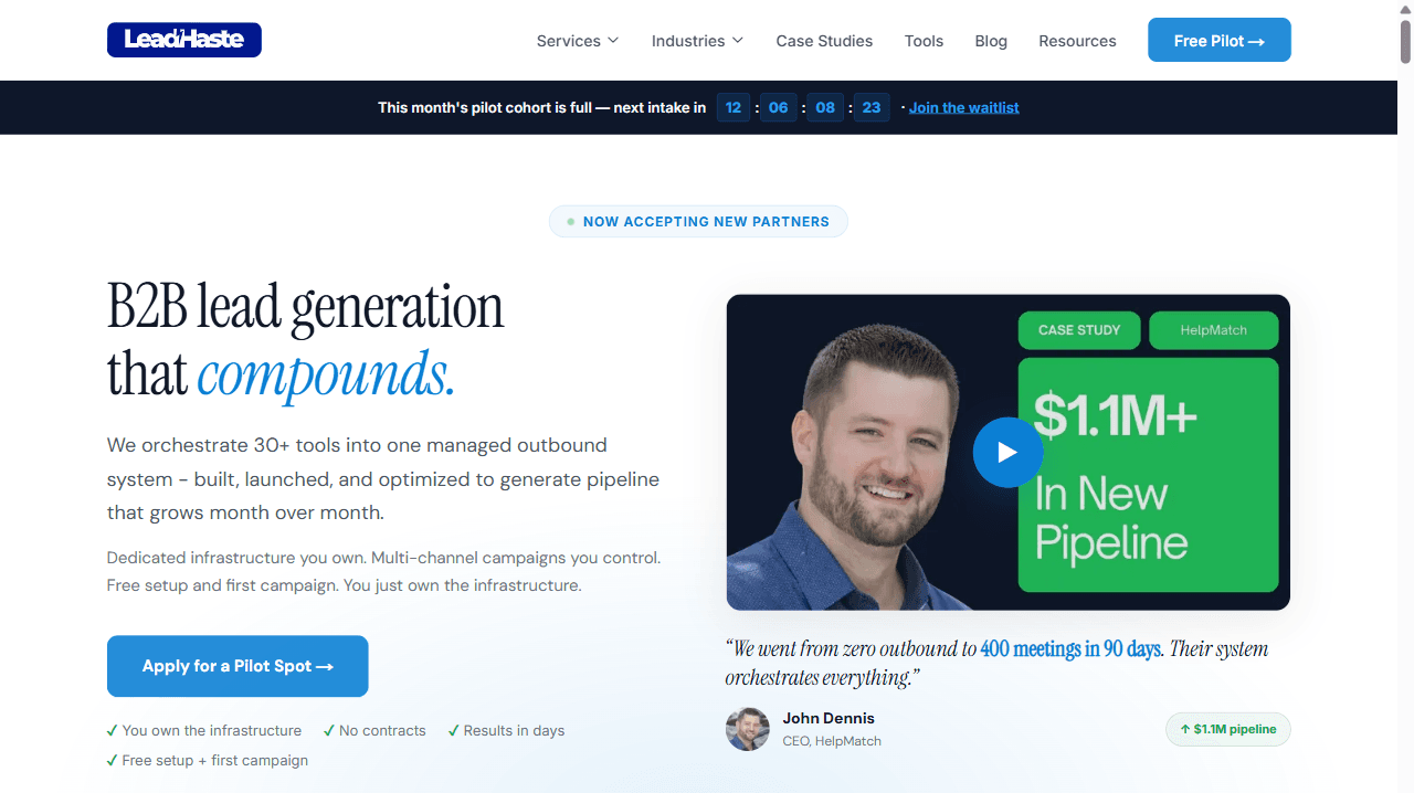 How LeadHaste Scales 100+ Client Campaigns on InboxKit Without Burning Domains